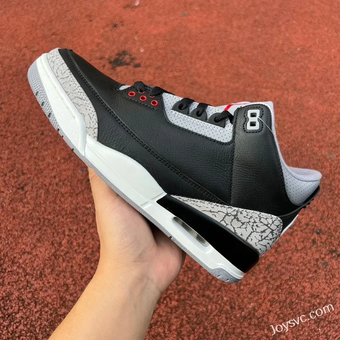 Air Jordan 3 Black Cement Reimagined DN3707-010