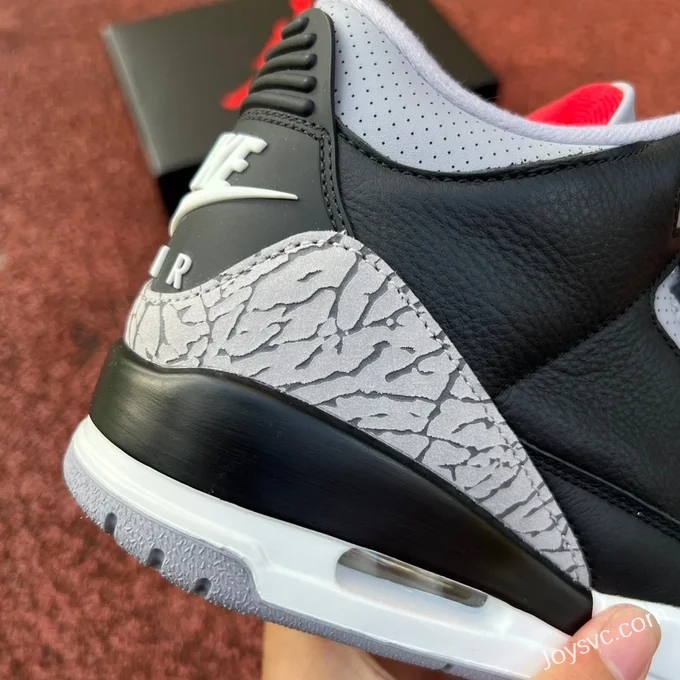 Air Jordan 3 Black Cement Reimagined DN3707-010