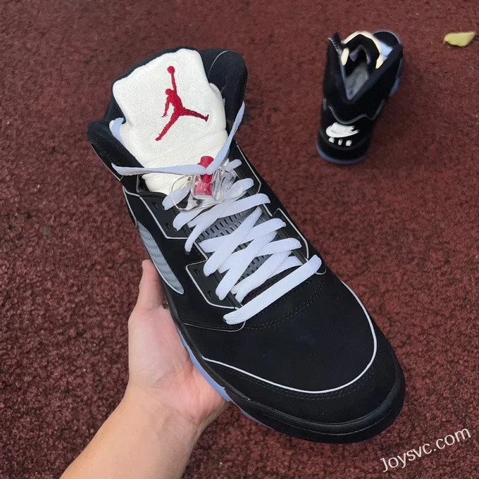 Air Jordan 5 Black Metallic Reimagined Retro HF3975-001