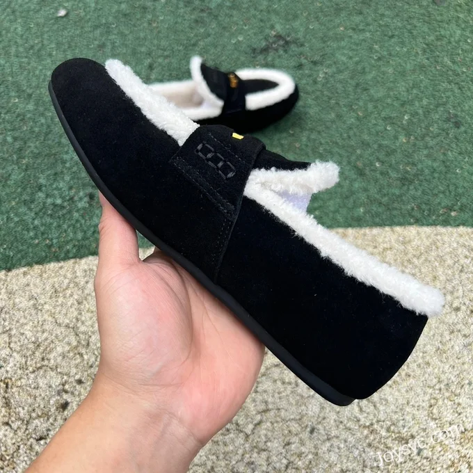 MIU MIU Cotton Shoes Black White