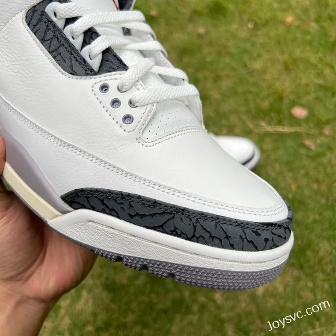 Air Jordan 3 Retro White Grey Black CT8532-106