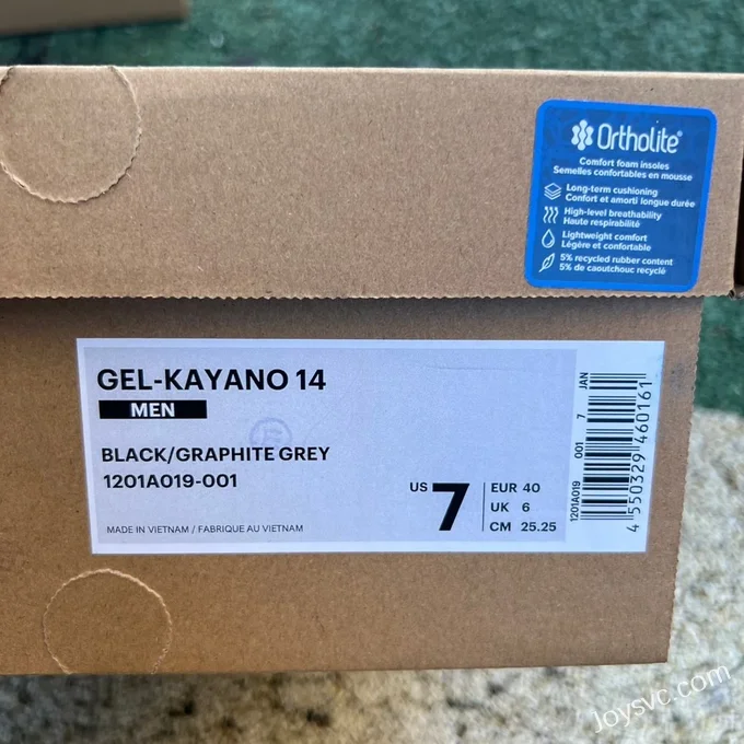 Asics Gel-Kayano 14 in Black