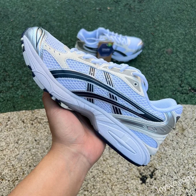 Asics Gel-Kayano 14 in Silver and Beige