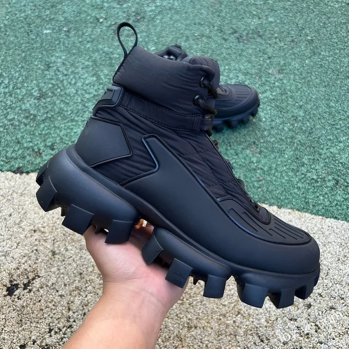 PRADA Cloudbust Thunder 3D Black Sneakers