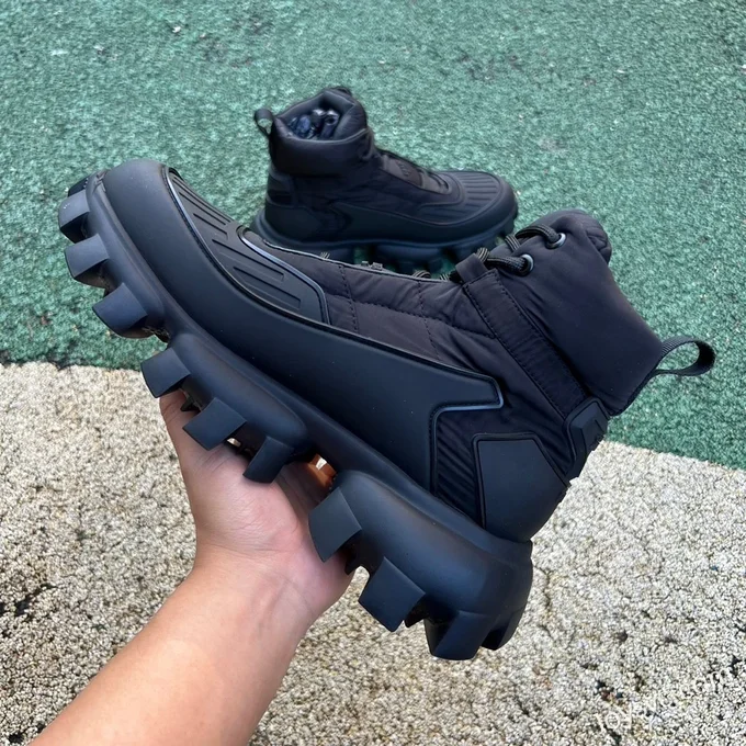 PRADA Cloudbust Thunder 3D Black Sneakers