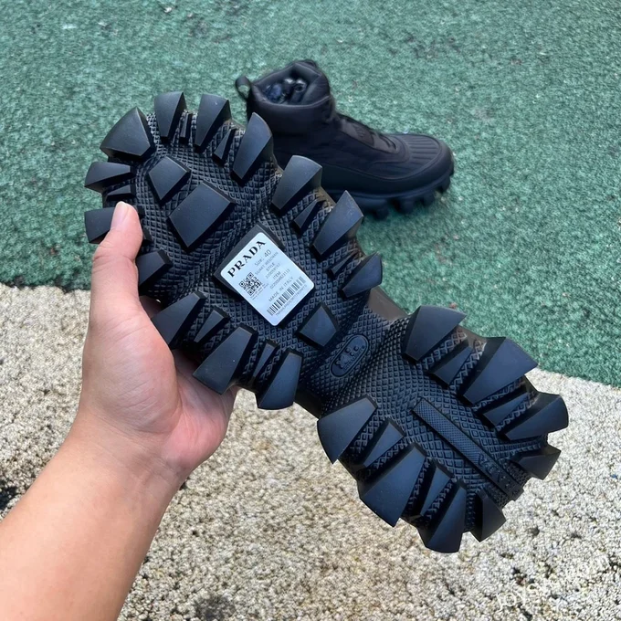 PRADA Cloudbust Thunder 3D Black Sneakers