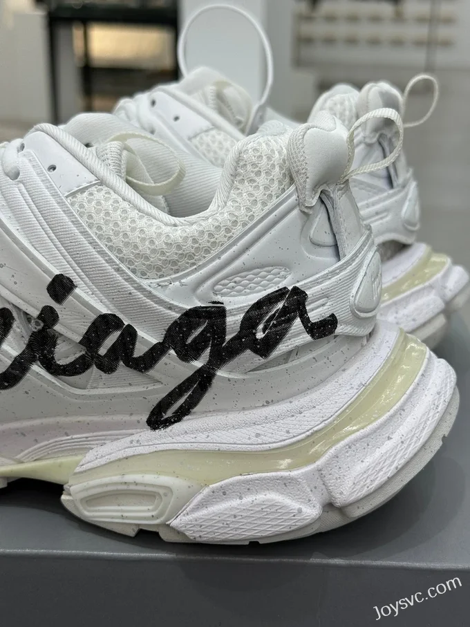 Balenciaga 4.0 Track Logo Graffiti Sneakers