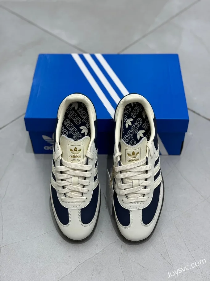 Adidas Samba Blue White Retro Sneakers IG1968