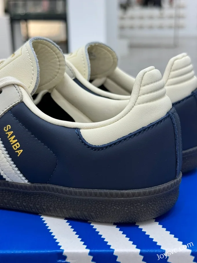 Adidas Samba Blue White Retro Sneakers IG1968