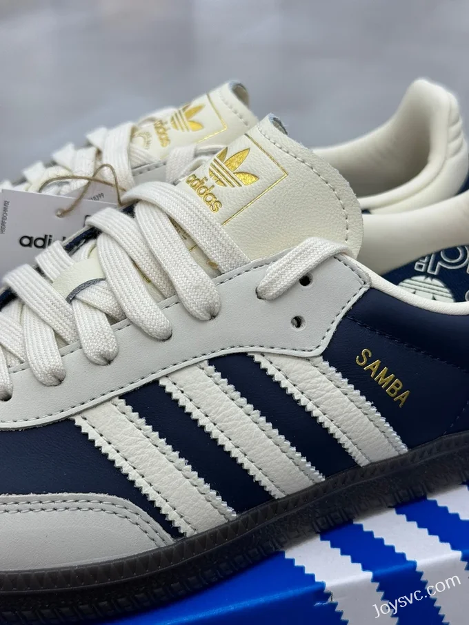 Adidas Samba Blue White Retro Sneakers IG1968