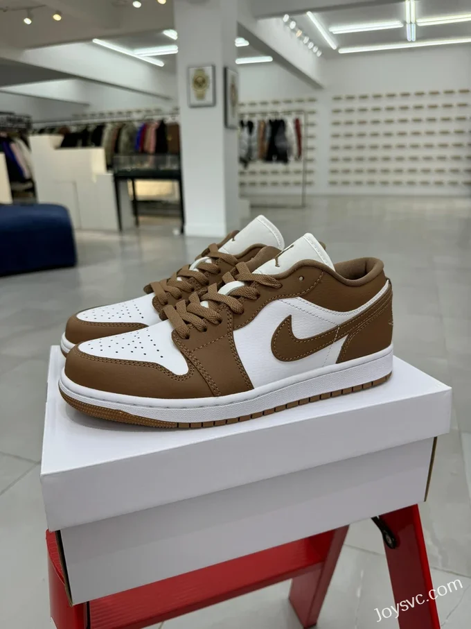 Air Jordan 1 Low White Brown DC0774-202