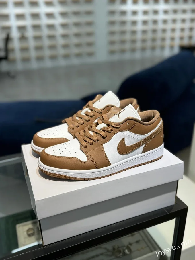 Air Jordan 1 Low White Brown DC0774-202