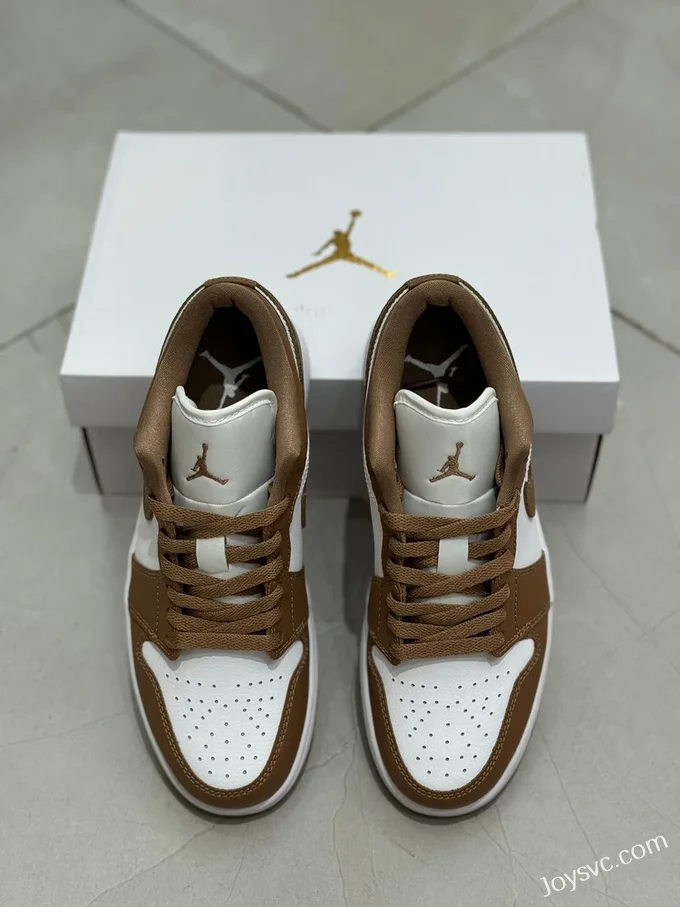 Air Jordan 1 Low White Brown DC0774-202