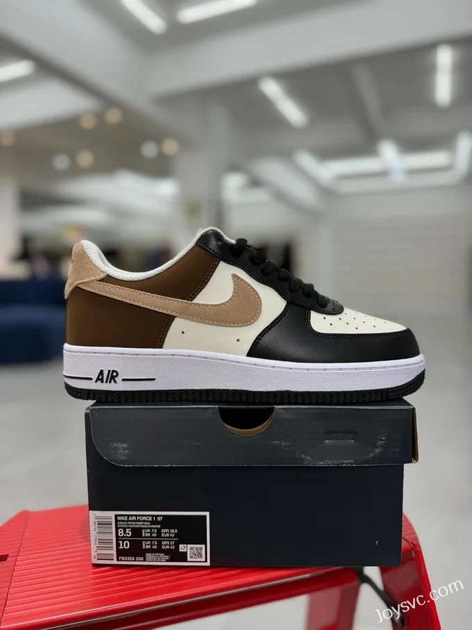 Nike Air Force 1 Black Brown FB3355-200