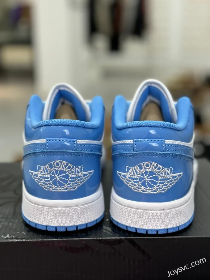 Air Jordan 1 Low Patent Blue FZ2138-114