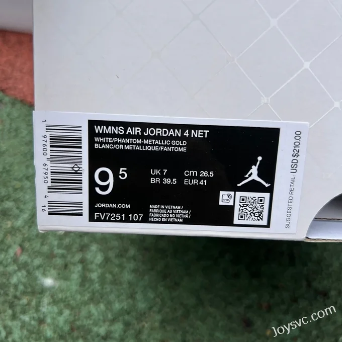 Air Jordan 4 Net FV7251-107 White