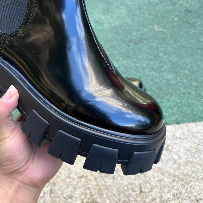 PRADA Monolith Chelsea Boots