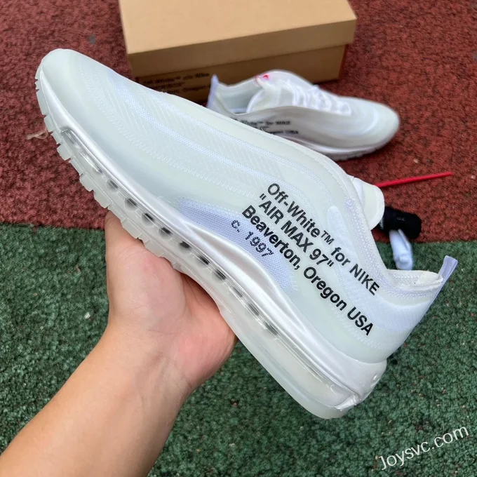 OFF-WHITE x Nike Air Max 97 The Ten White AJ4585-100