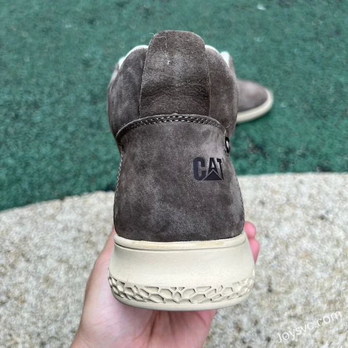 CAT High Top Dark Brown Outdoor Boots