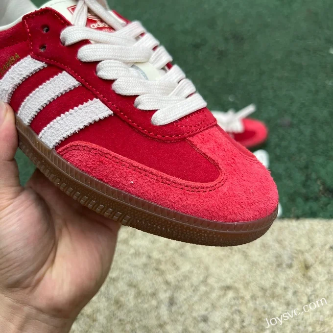 Adidas Samba OG Tal Jennie Red White Retro Sneakers IG8905