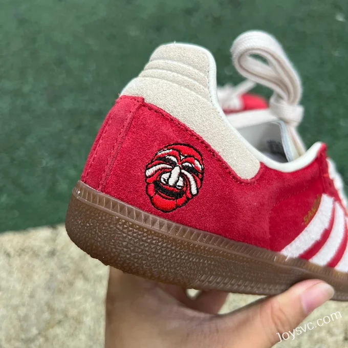 Adidas Samba OG Tal Jennie Red White Retro Sneakers IG8905