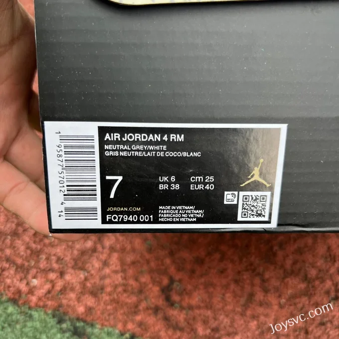 Air Jordan 4 RM FQ7940-001 Low Grey