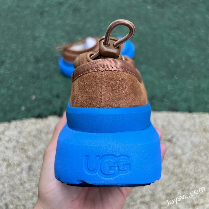 UGG Brown Blue Low Top Boots